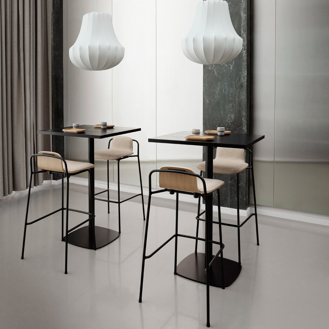 Studio Bar Stool - Front Upholstered