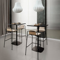 Studio Bar Stool - Front Upholstered