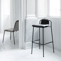 Studio Bar Stool - Front Upholstered