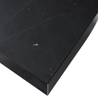 Marble Plinth Coffee Table - Low