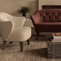 Marble Plinth Coffee Table - Low