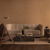 Marble Plinth Coffee Table - Low