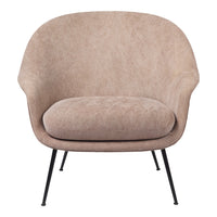 Bat Lounge Chair - Low Back - Conic Base