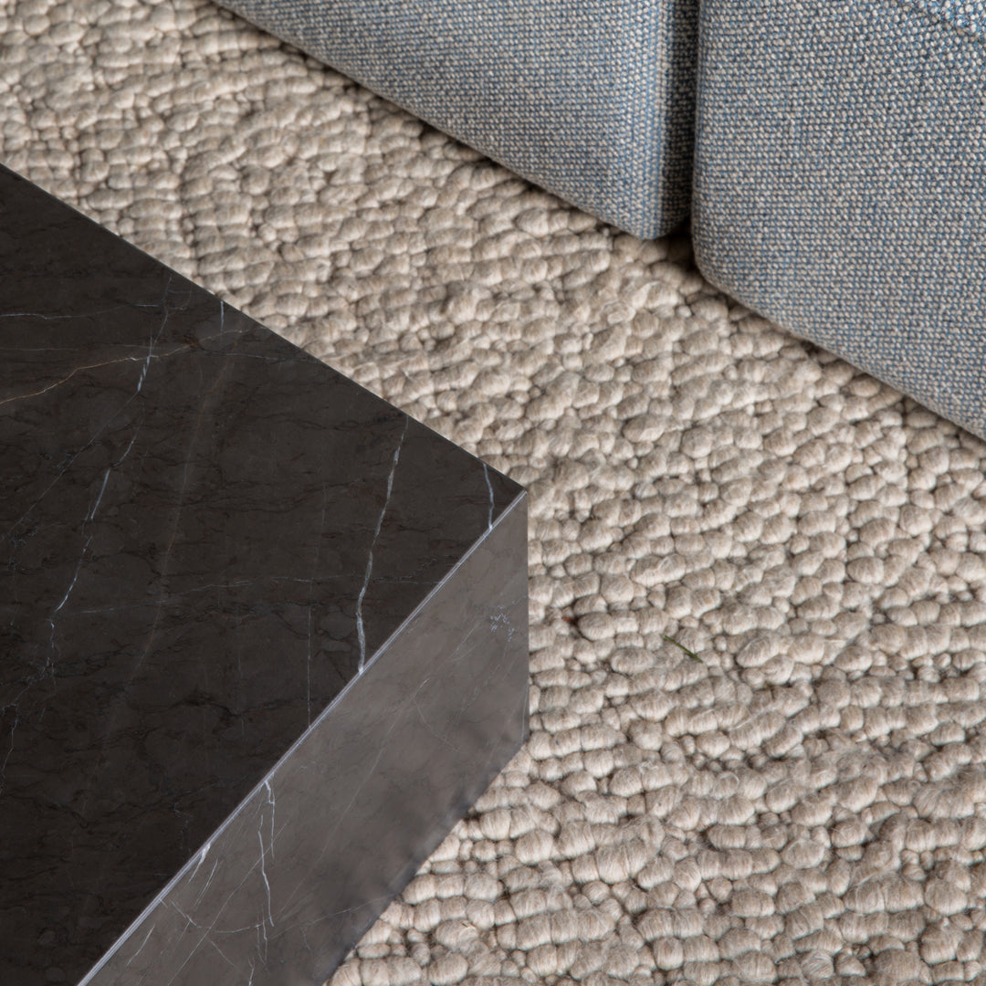 Marble Plinth Coffee Table - Low