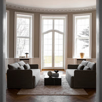 Marble Plinth Coffee Table - Low