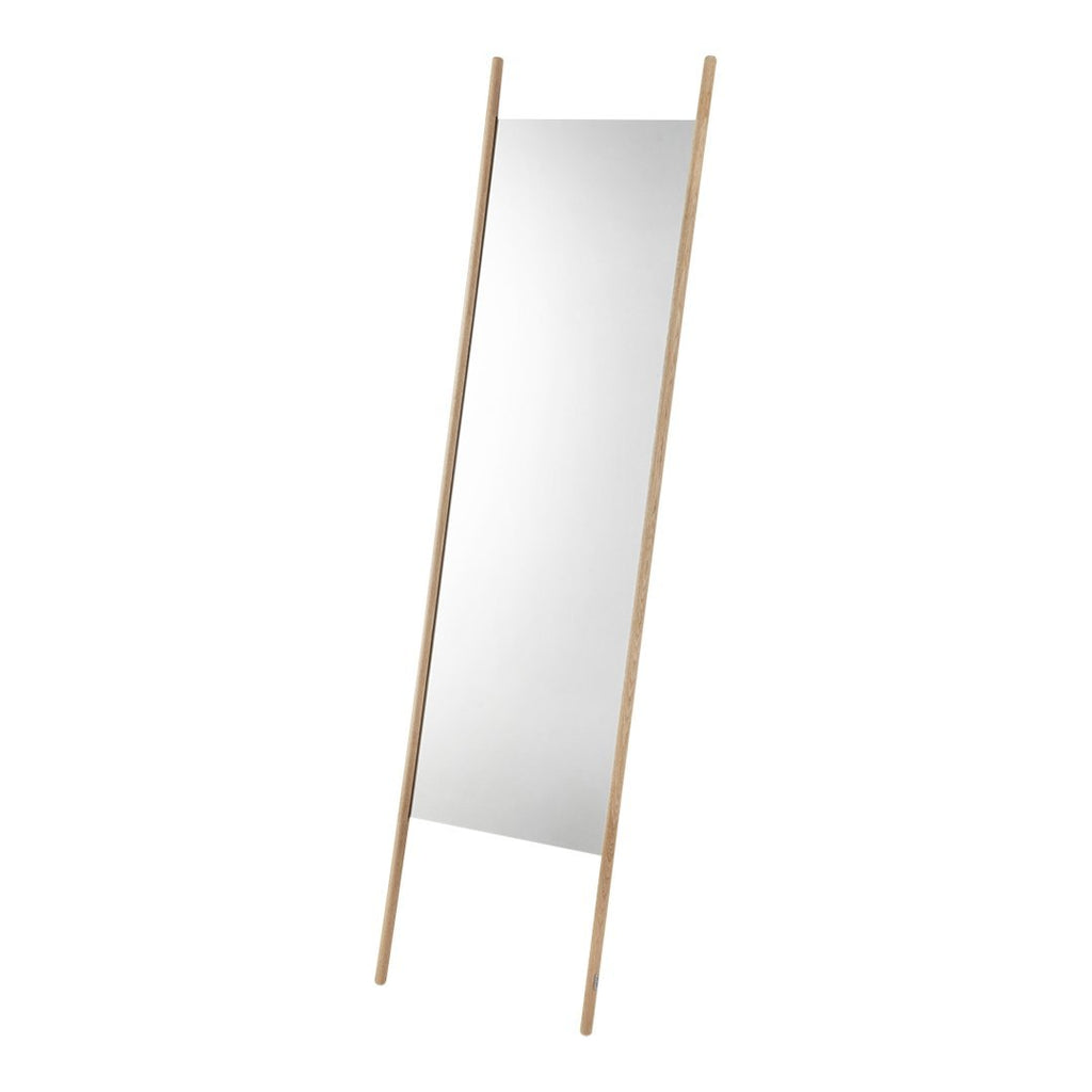 Reclaimed Pine Minimalist Mirror Stand