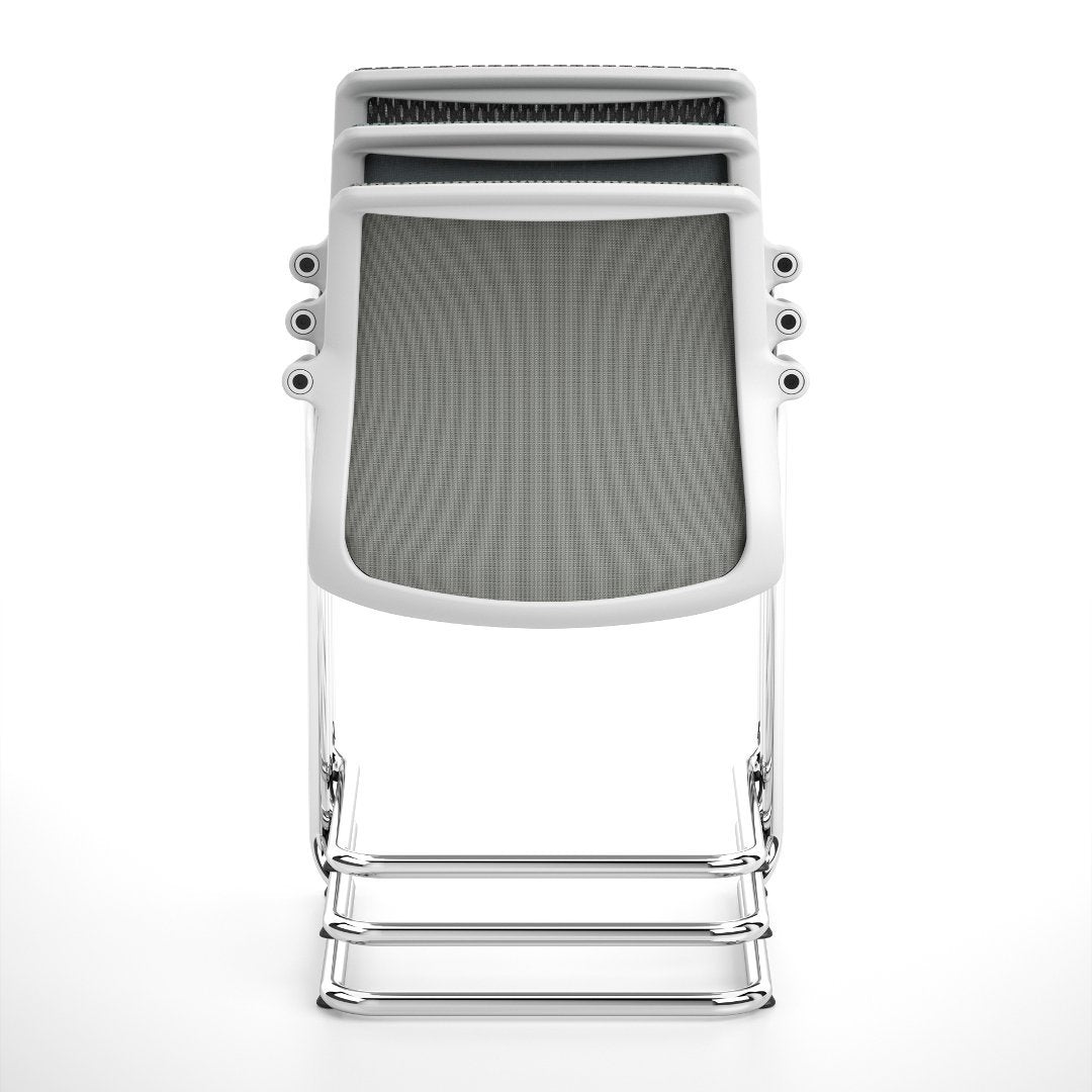 Unix Cantilever Office Chair - Stacking