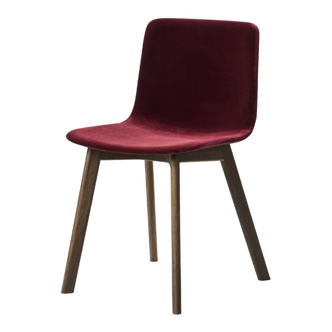 Pato Chair - Wood Base, Fully Upholstered