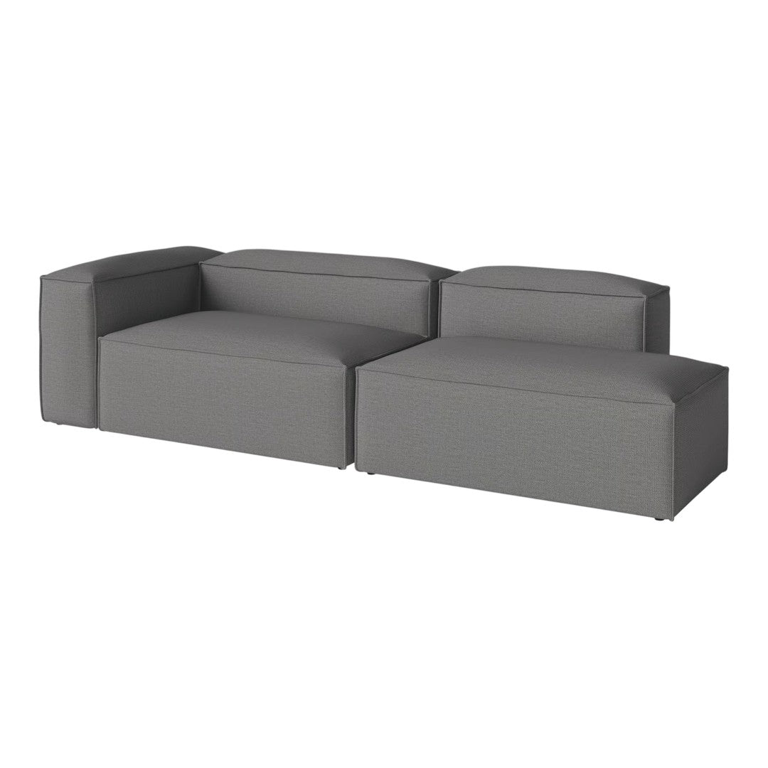 Cosima 2-Seater Sofa w/ Large Corner & Open End
