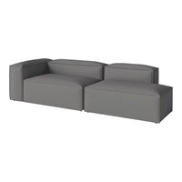 Cosima 2-Seater Sofa w/ Large Corner & Open End