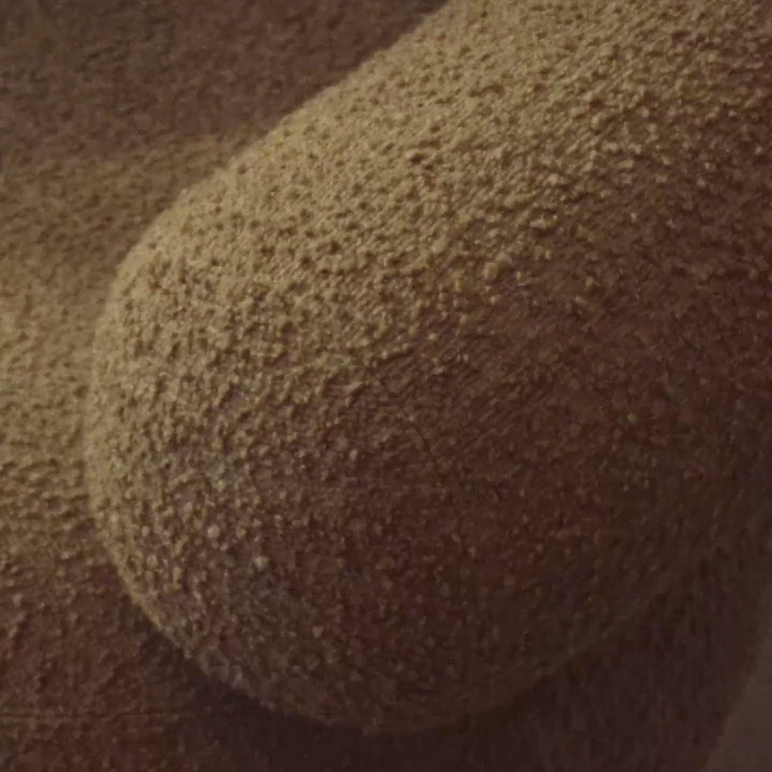 Textured beige surface with a soft, fuzzy pattern, adding warmth and depth to the design. Perfect for cozy aesthetics.