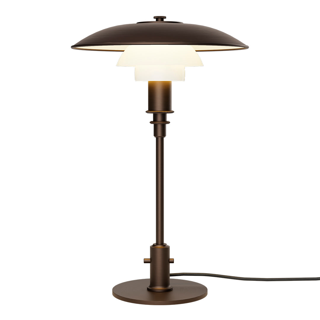 Louis Poulsen PH 3/2 Table Lamp, Chrome