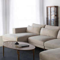 Atelier Chaise Lounge Module - Left Facing - 4-Leg