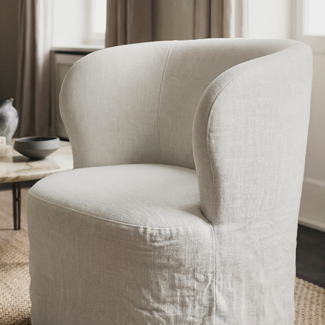 Stay Slipcover Lounge Chair - Fully Upholstered