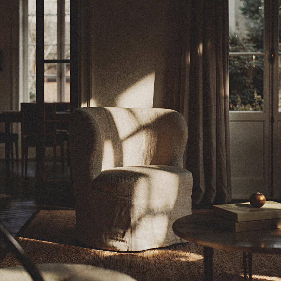 Stay Slipcover Lounge Chair - Fully Upholstered