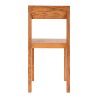 Natural wood color with a smooth finish, showcasing a simple, classic design in a minimalistic style.