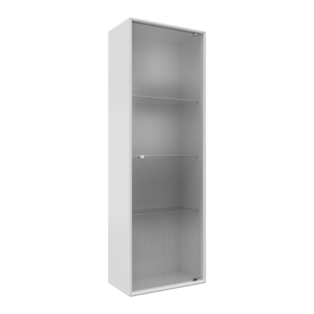 Ripple VI Tall Bathroom Cabinet - Wall Mounted