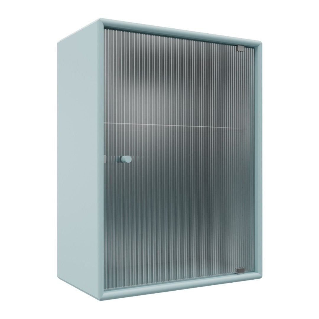 OS1225G Bathroom Cabinet w/ Rippled Glass Door