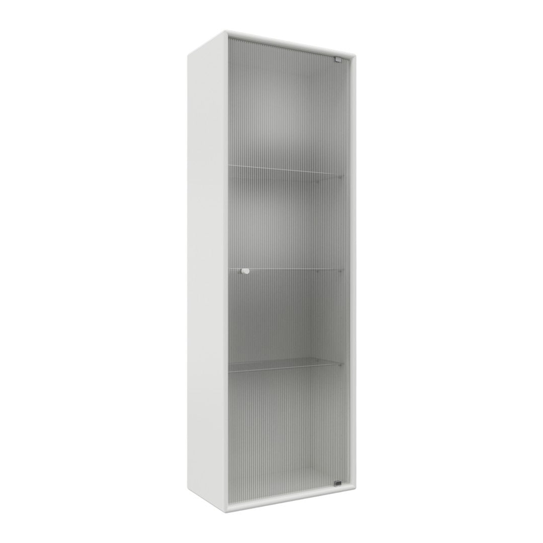 Ripple VI Tall Bathroom Cabinet - Wall Mounted