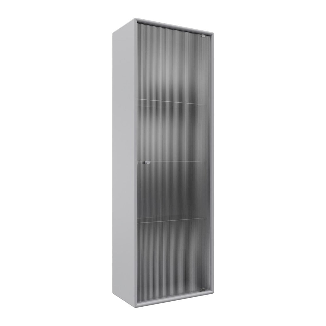 Ripple VI Tall Bathroom Cabinet - Wall Mounted