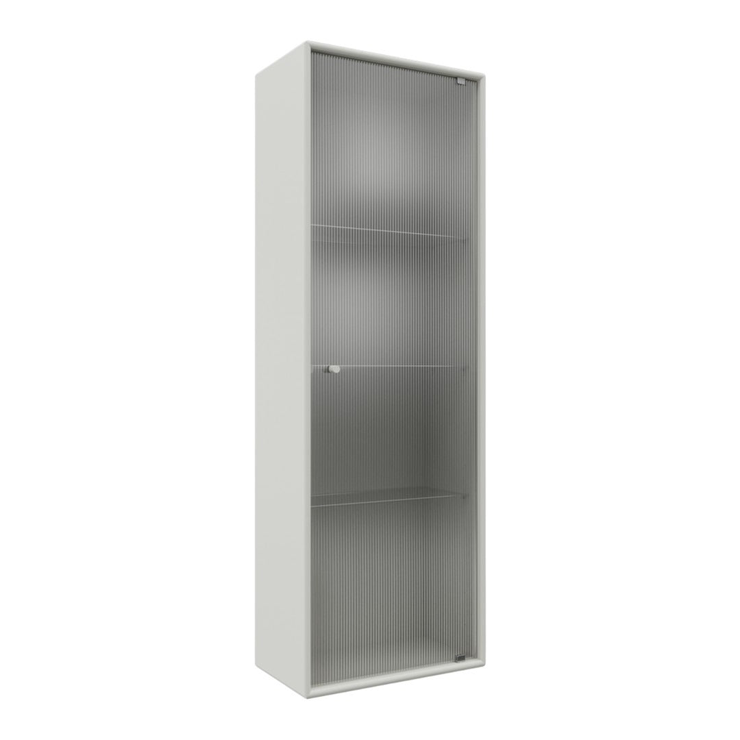 Ripple VI Tall Bathroom Cabinet - Wall Mounted