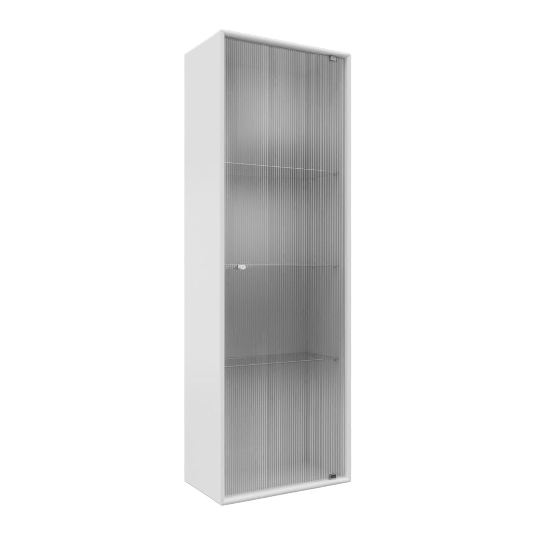 Ripple VI Tall Bathroom Cabinet - Wall Mounted