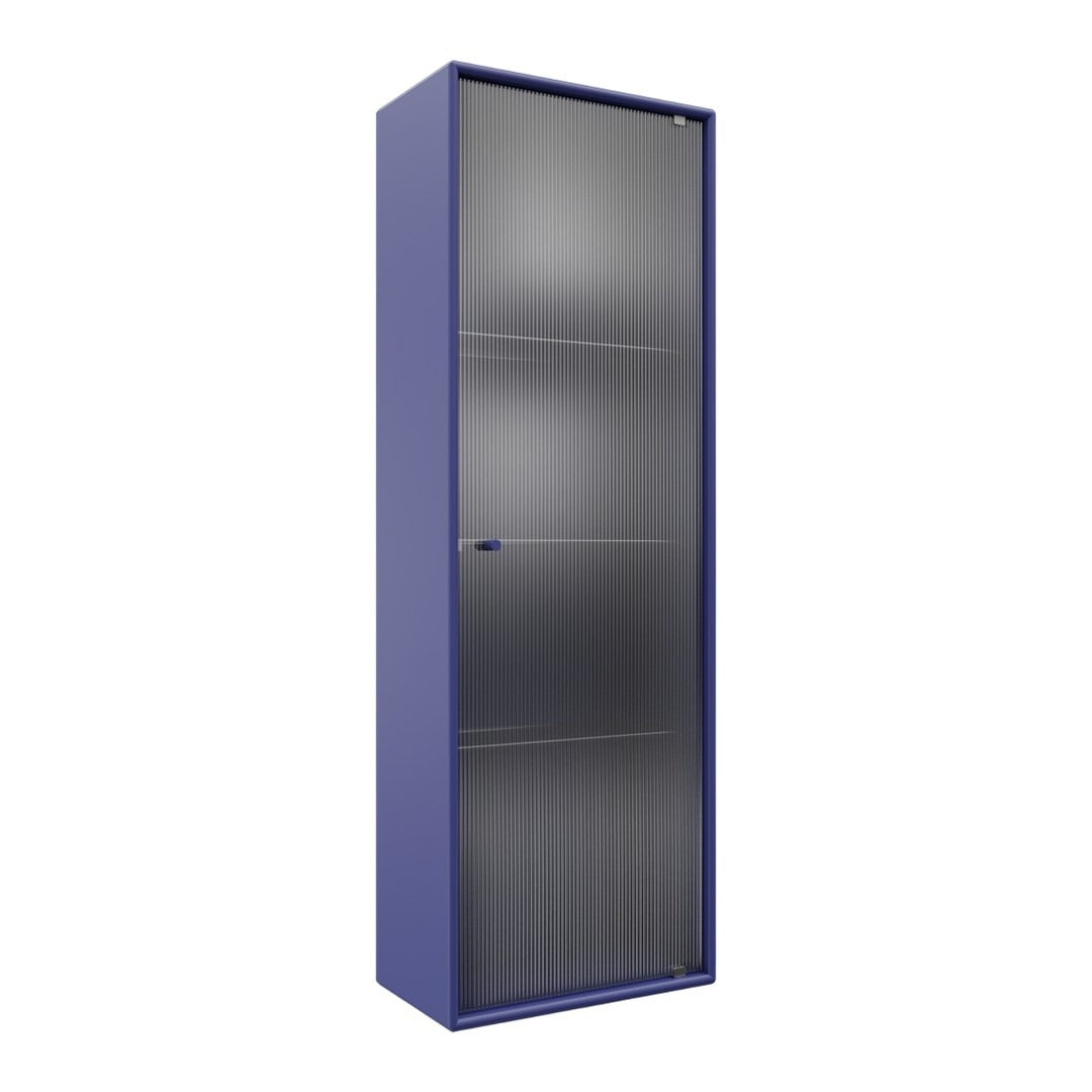 Ripple VI Tall Bathroom Cabinet - Wall Mounted