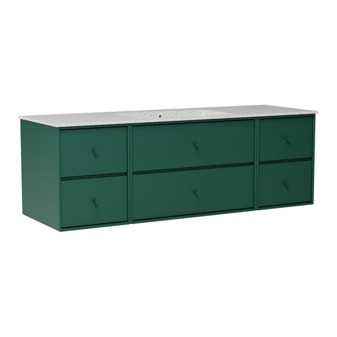 SU2409 Bathroom Vanity w/ Basin - 55.9" W