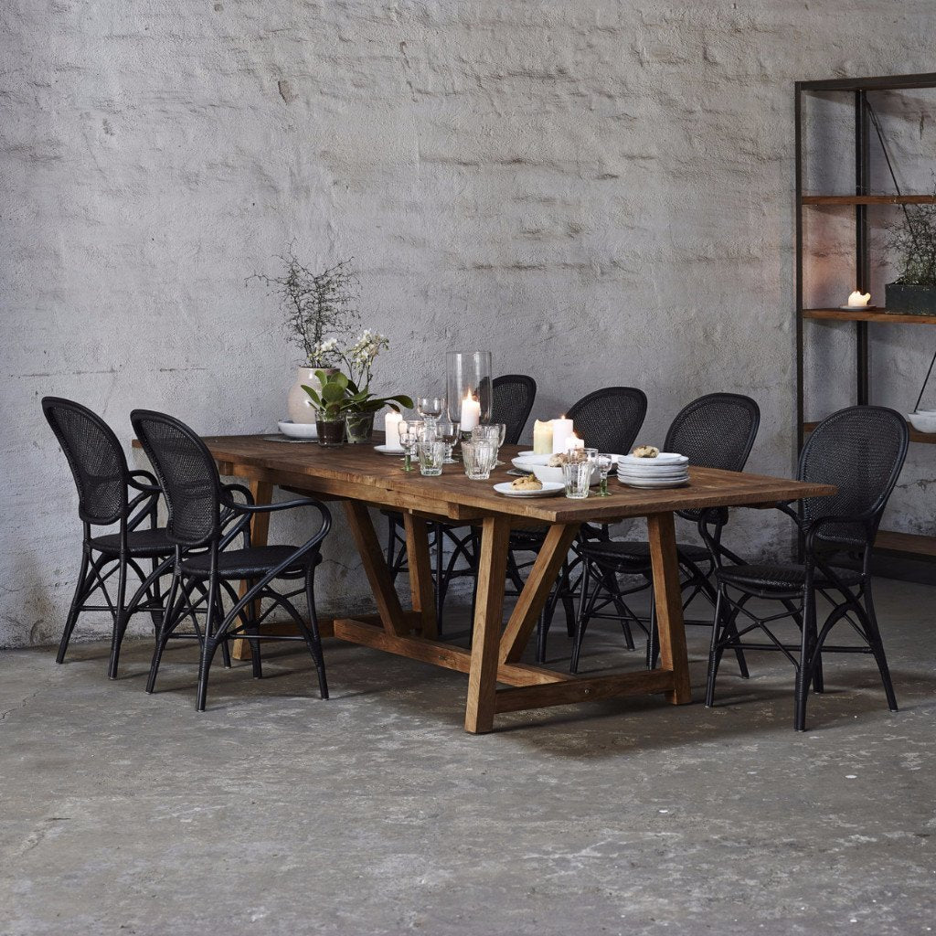 Rusty Clock Texture Rossini Dining Armchair – Danish Design Store