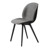 Beetle Dining Chair - Front Upholstered - Plastic Base, Monochrome