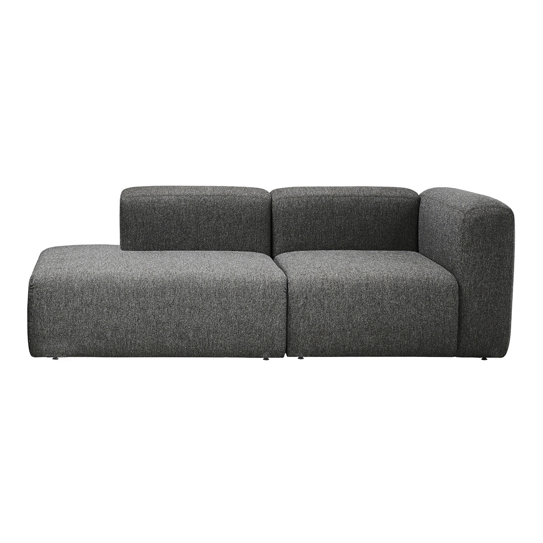 Pump 2-Seater Sofa w/ Open End