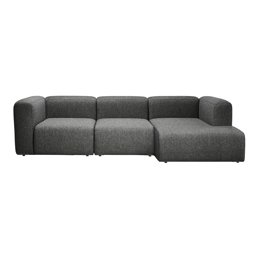 Pump 2-Seater Sofa w/ Chaise Long