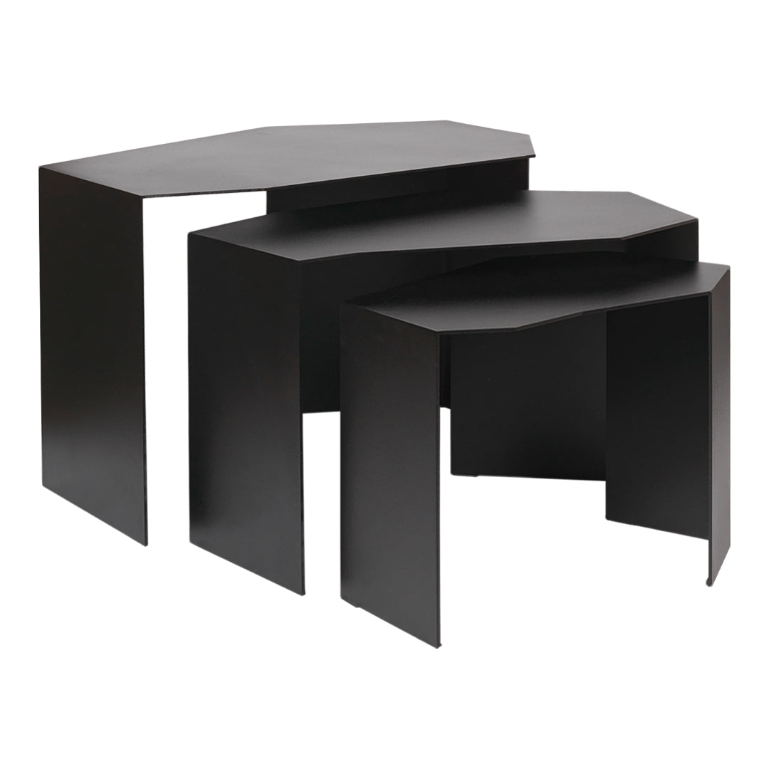Shard Cluster Nesting Coffee Tables - Set of 3
