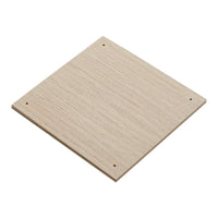 Light wood panel with a subtle grain pattern, featuring a natural beige color and smooth texture.