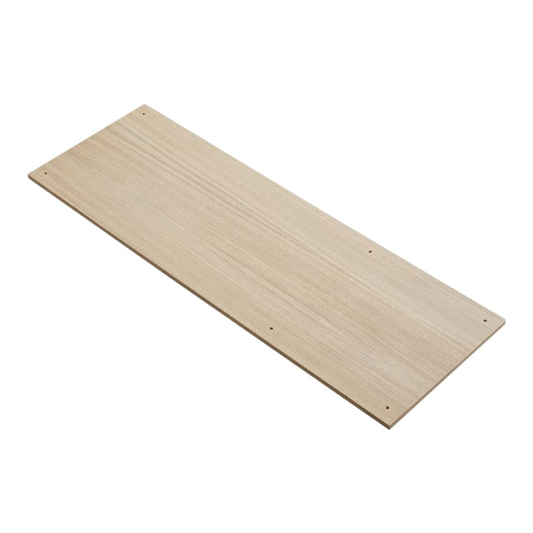 Light beige wooden plank with a smooth, natural finish and subtle grain pattern. Ideal for various DIY projects.