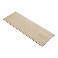 Light natural wood grain rectangular board with smooth texture and subtle pattern, perfect for home decor.