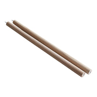 Natural wood craft dowels in a smooth, light beige finish, perfect for various DIY projects.