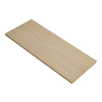 Light oak wood panel with a smooth finish, showcasing subtle grain patterns in natural beige tones.