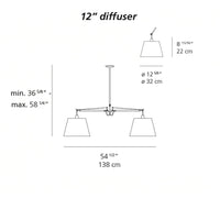 White lampshades with minimalist design, featuring a sleek brushed metal finish and elegant geometry.