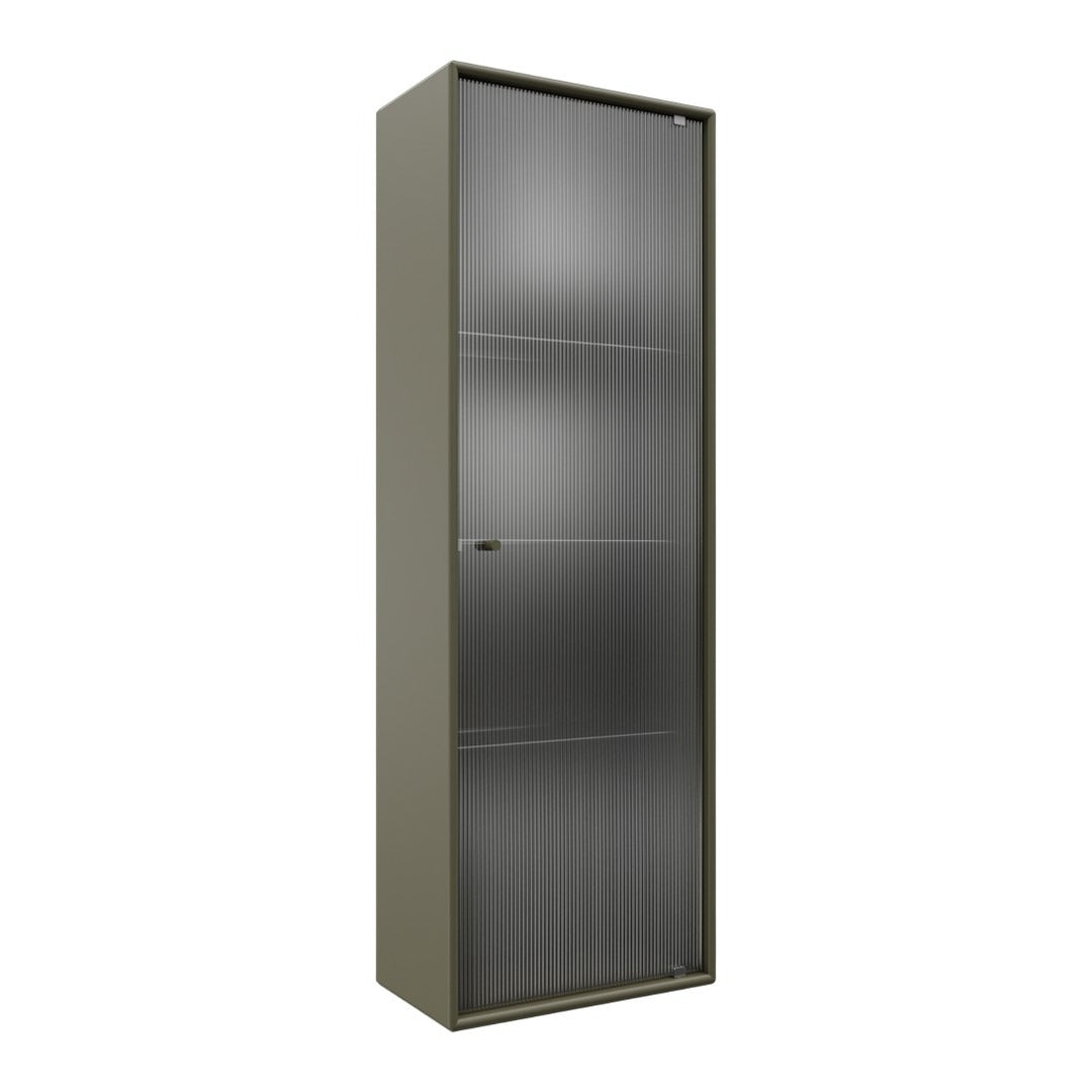 Ripple VI Tall Bathroom Cabinet - Wall Mounted