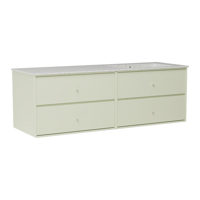 SU2404 Bathroom Vanity w/ Basin - 55.4" W