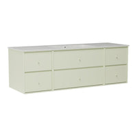 SU2409 Bathroom Vanity w/ Basin - 55.9" W