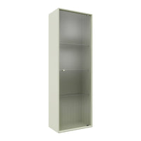 Ripple VI Tall Bathroom Cabinet - Wall Mounted
