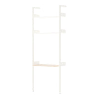 Rombe IF2 Modular Shelving System - Full Bay Shelves + Desk