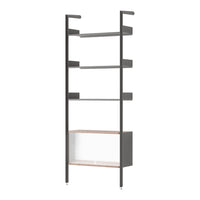 Rombe IF3 Modular Shelving System - Full Bay Shelves + Cabinet