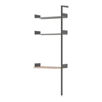 Rombe IF5 Modular Shelving System - Add-on Bay Shelves + Desk