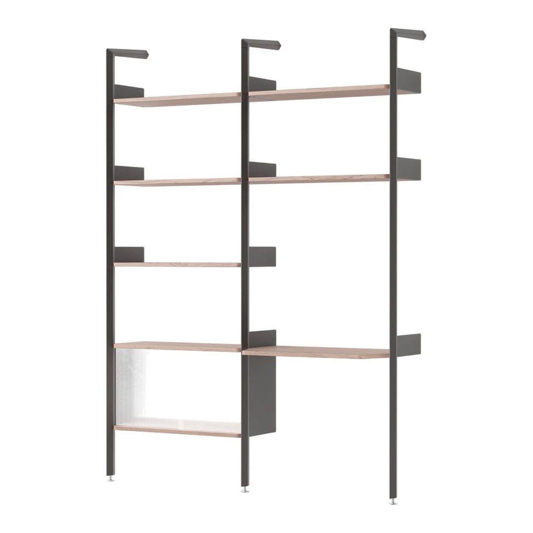 Rombe Modular Shelving System - Configuration D
