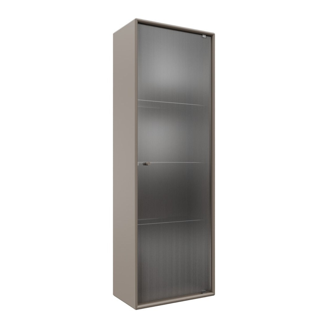 Ripple VI Tall Bathroom Cabinet - Wall Mounted