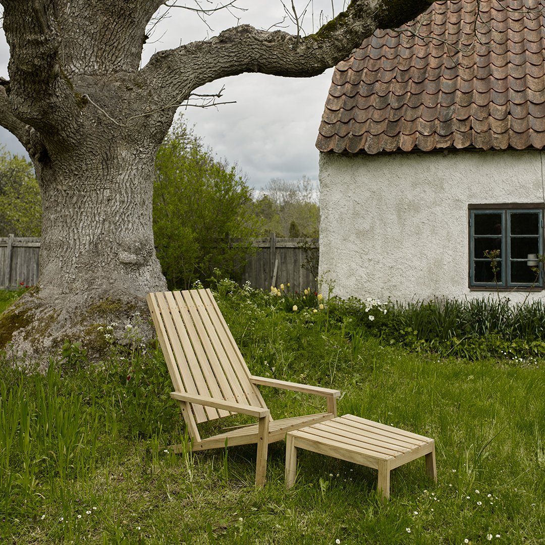 Fritz Hansen Skagerak Between Lines Deck Chair by Stine Weigelt Danish Design Store