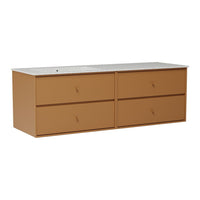 SU2402 Bathroom Vanity w/ Basin - 55.4" W